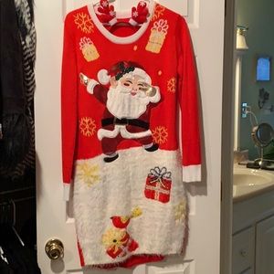 Christmas sweater dress